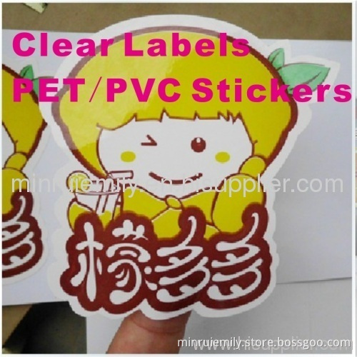 Custom Clear Labels From China,transparent Stickers Custom Printing